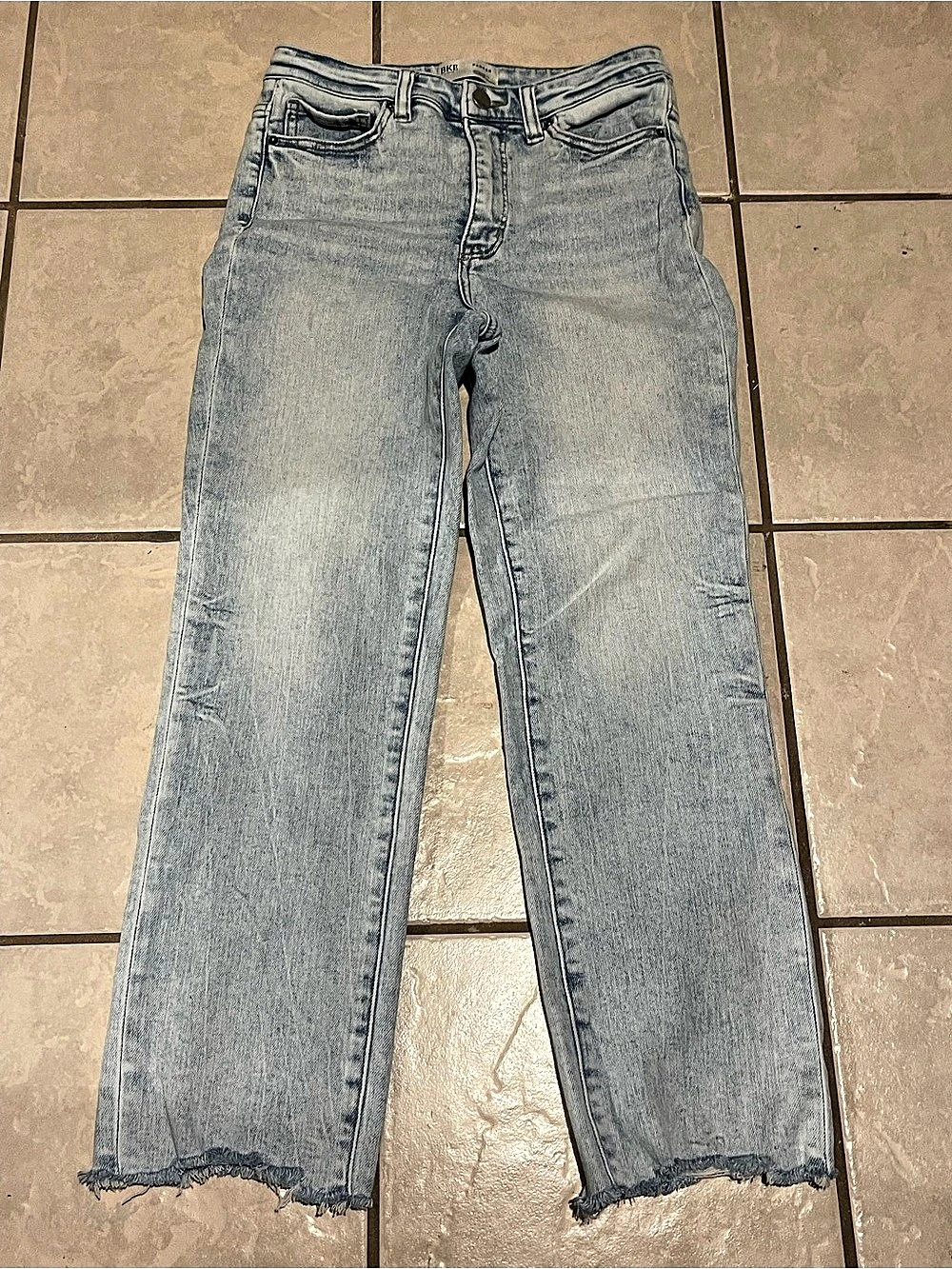 BKE Parker Straight Leg Jeans Blue Waist 26 x 28